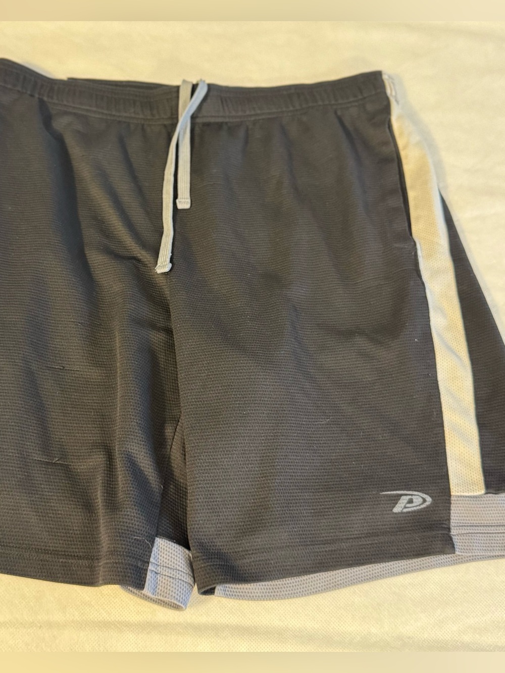 Pro Player Perform-Dri Black Gray Athletic Basketball Shorts Men’s Medium - Picture 3 of 4